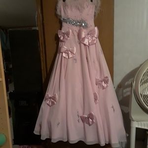 Beautiful Pink Prom Gown